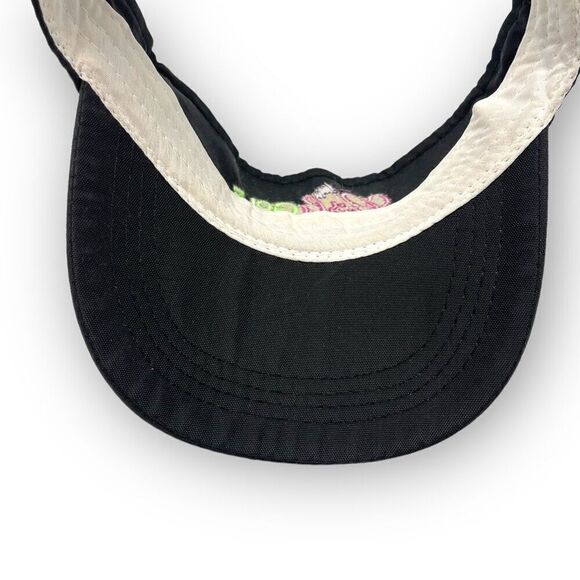 Girls Golf LPGA USGA Black Embroidered Visor Hat Cap Youth Girls One Size OSFM - Picture 6 of 7